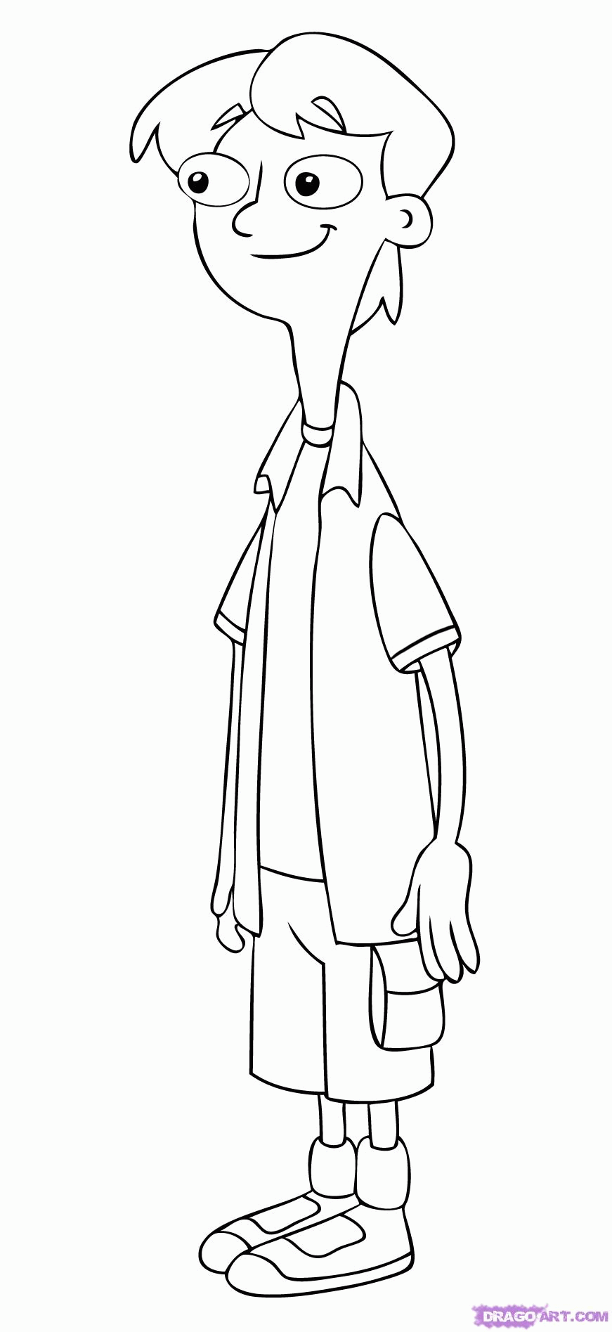 Fineasz i Ferb kolorowanki
